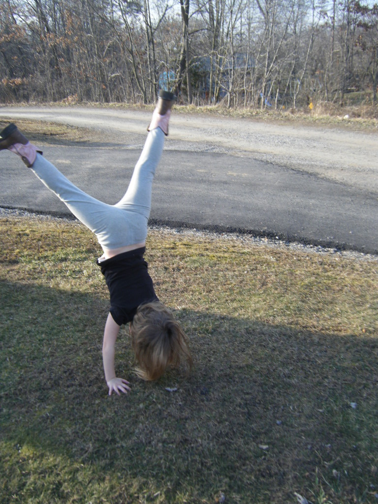 Headstand by julie