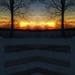 Farmside Sundown Reflection by alophoto