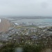 View of Chesil Beach from Portland by susiemc