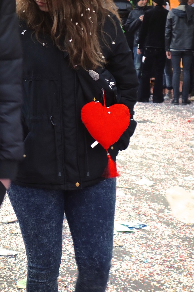Heart in the Fasnacht.  by cocobella