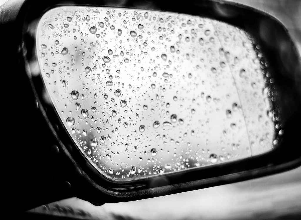 Raindrops on the mirror by manek43509