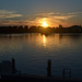 Sunset over Smokehouse Harbor by mjmaven