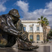 065 - Big man resting in the square (Cartagena, Spain) by bob65