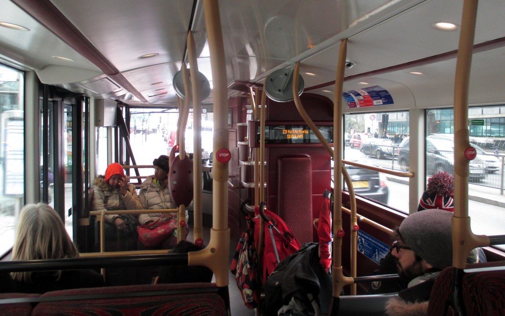 Inside a 73 London Bus by g3xbm