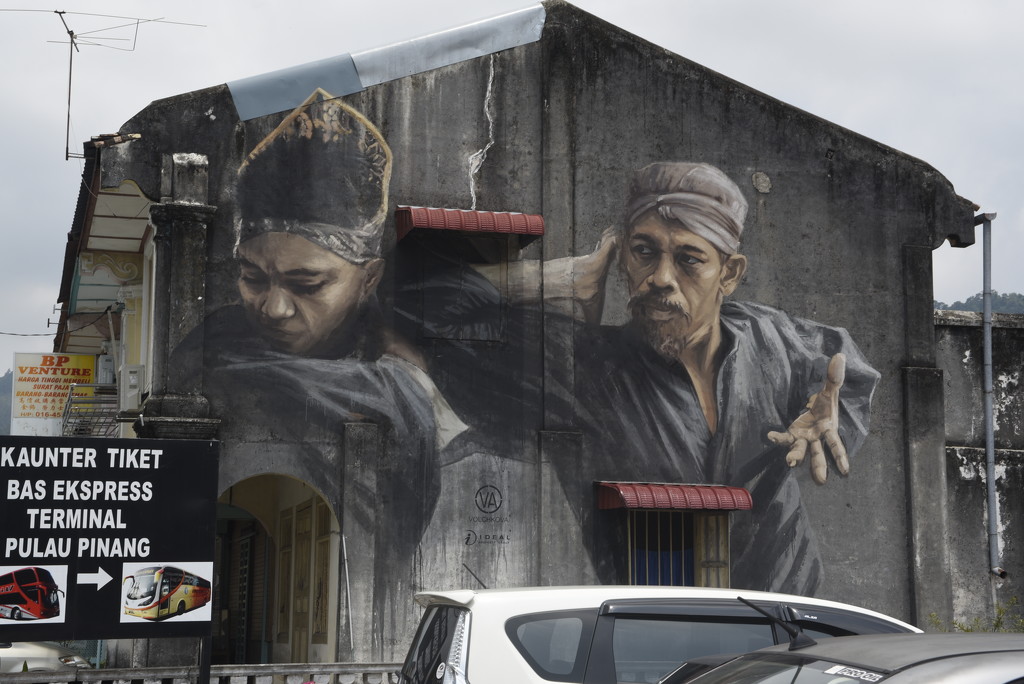 Malay style street art by ianjb21