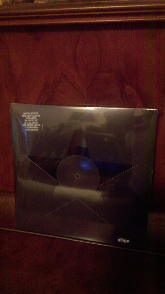 Bowie's 'Blackstar' on Vinyl by mozette