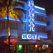 Neon-lit Art Deco Hotel by pdulis