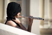 16th Mar 2016 - Multitasking Flautist