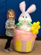 18th Mar 2016 - The closest she will get to meeting the Easter bunny
