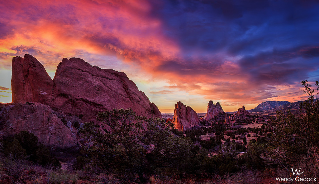 Morning Sunrise in The Garden of the Gods by exposure4u