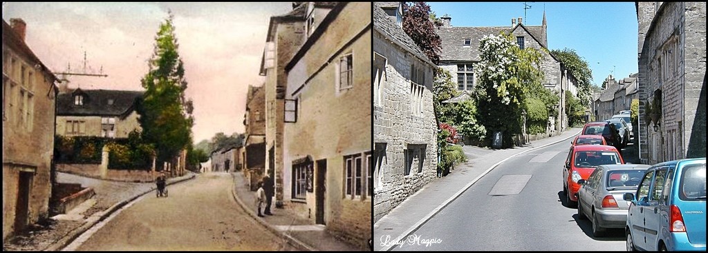 Cotswold Village, Then and Now. by ladymagpie