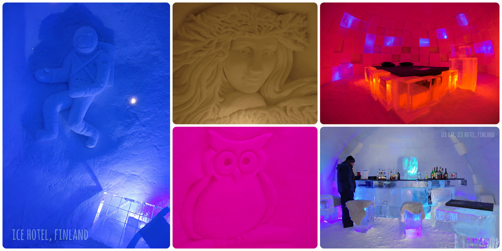 Ice Hotel Collage. by darrenboyj