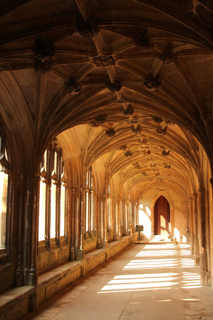Cloisters at Lacock Abbey by busylady