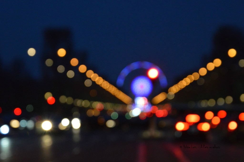 Champs Elysees & Ferris Wheel by parisouailleurs