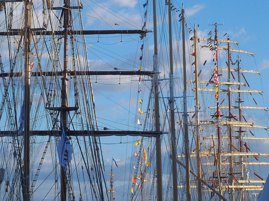 Tall Ships at Sète (3) by laroque