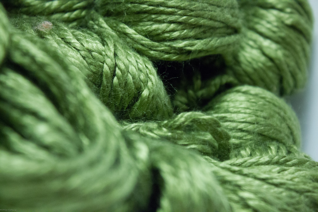 Green yarn by randystreat