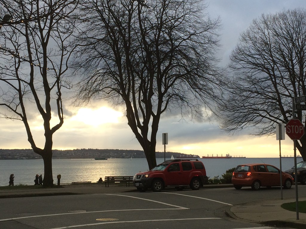 Sunset on English Bay by selkie