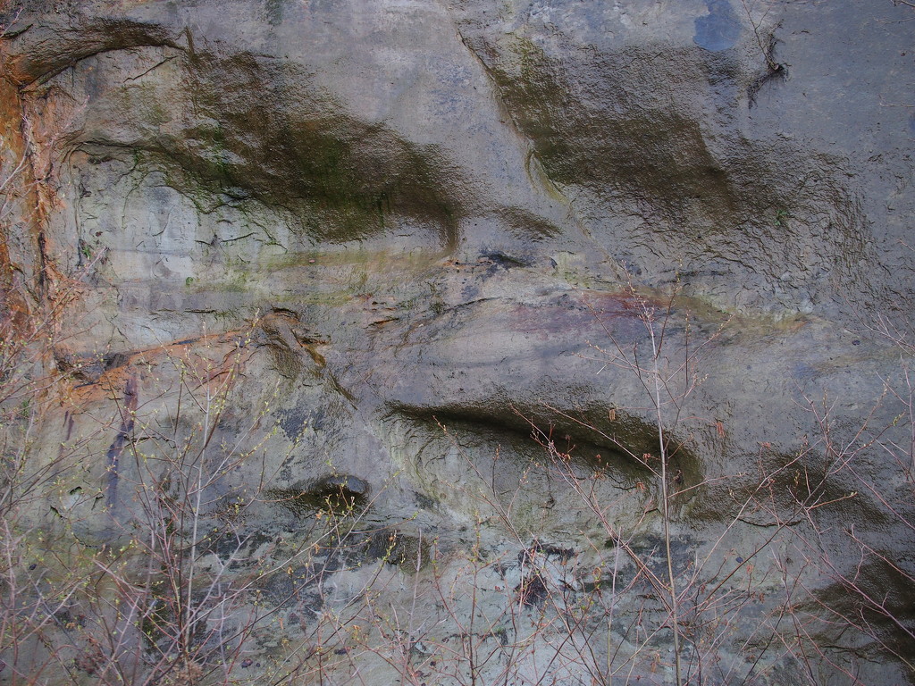 Faces in the Rocks - 3 by selkie