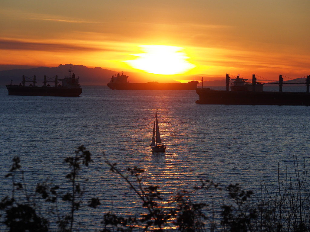 Sunset from the Teahouse by selkie