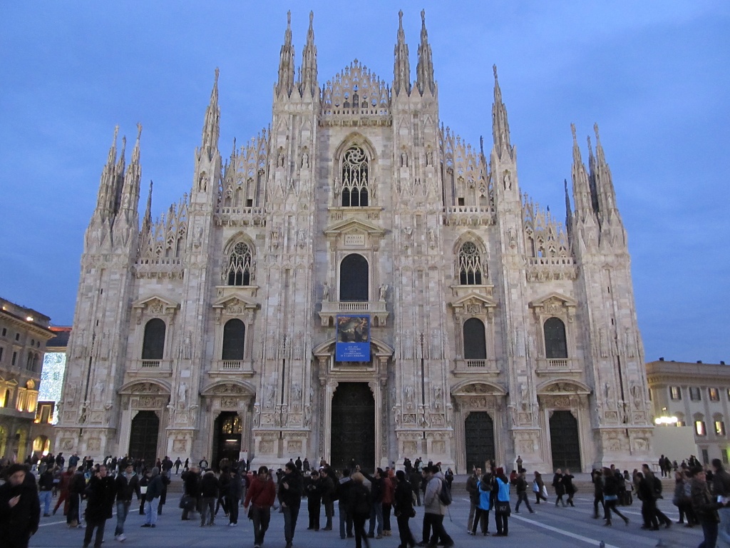 Duomo in Milan, Italy by Weezilou