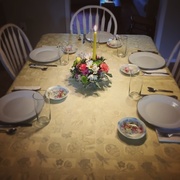 27th Mar 2016 - T is for Table set for Easter dinner.
