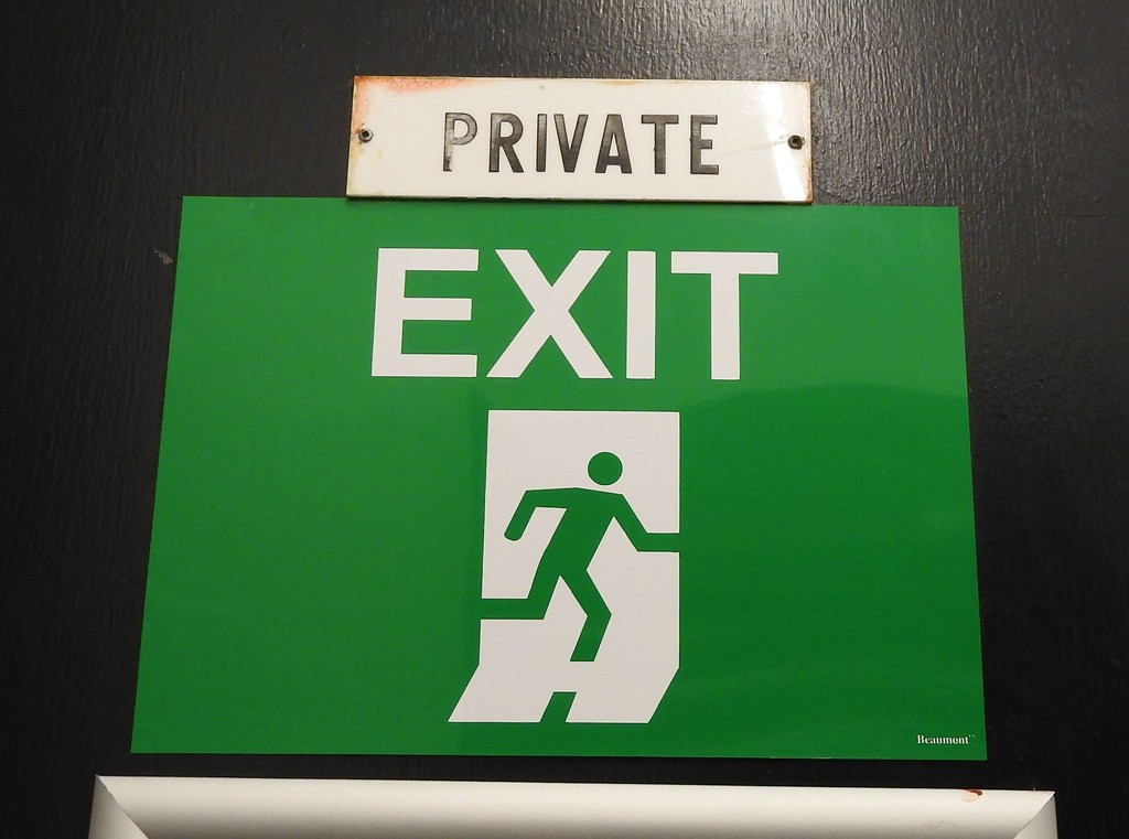 Private Fire Exit by oldjosh