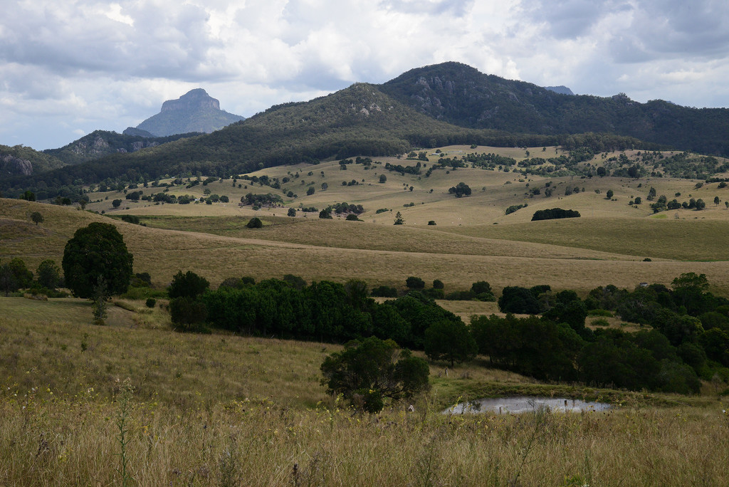 View to Mt. Barney, Qlds Scenic Rim by jeneurell