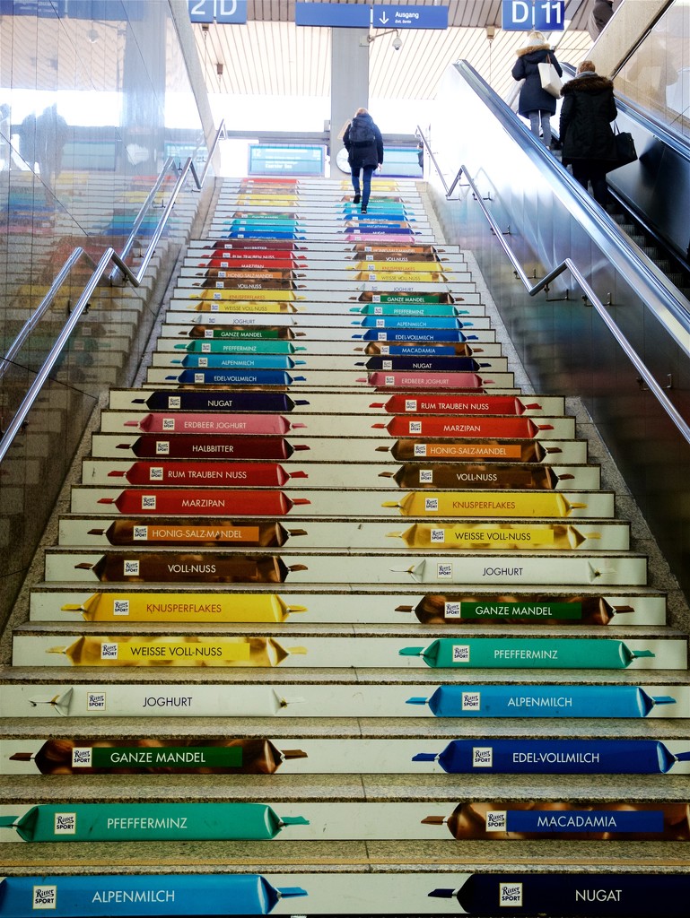 Climbing up the Chocolate Stairs by jyokota