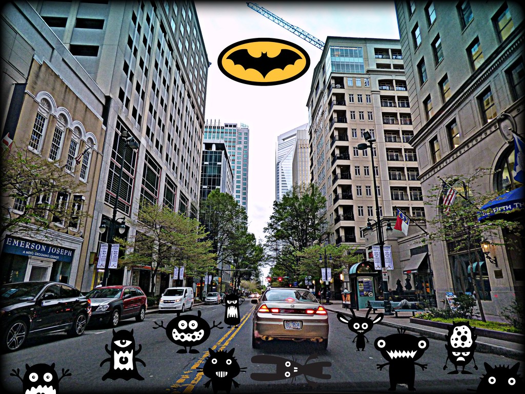 Batman to the Rescue... by peggysirk