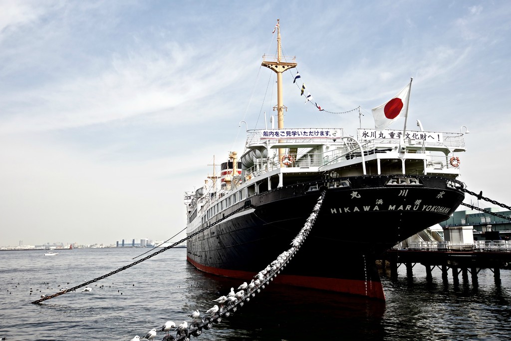 Japanese Immigrant Ship to Brazil by jyokota