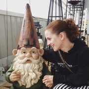 30th Mar 2016 - Hanging with my gnomie