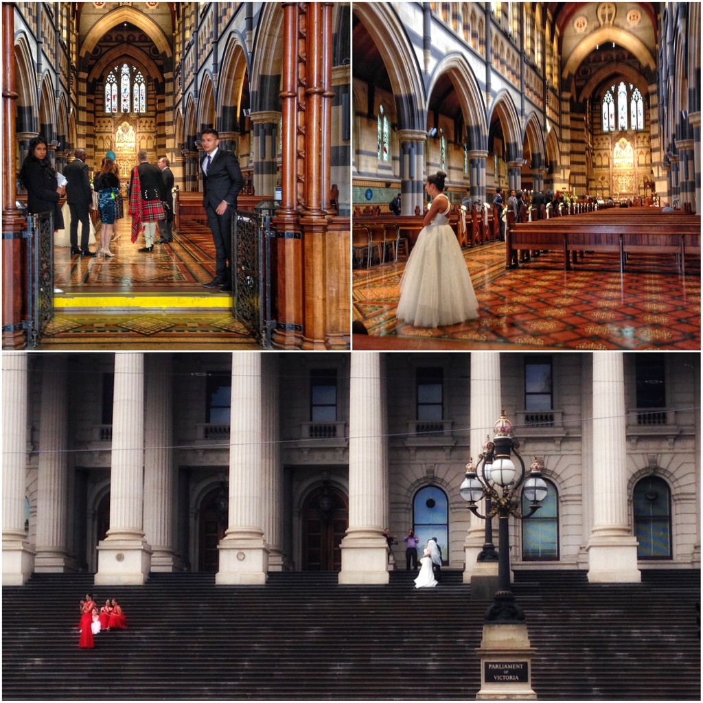 Saturday weddings in Melbourne by happypat