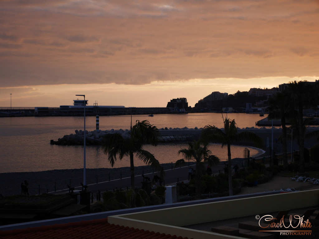 Sunset At Funchal Harbour by carolmw