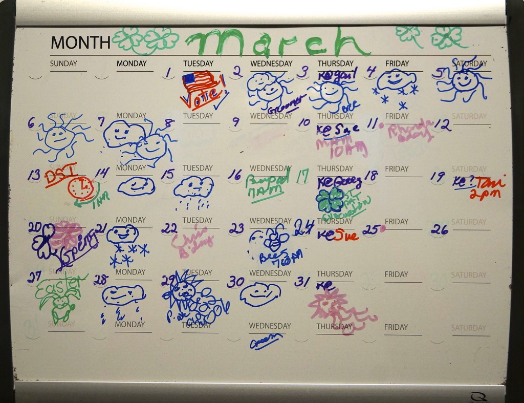 March Calendar. by meotzi
