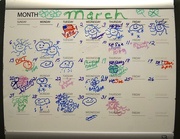 1st Apr 2016 - March Calendar.