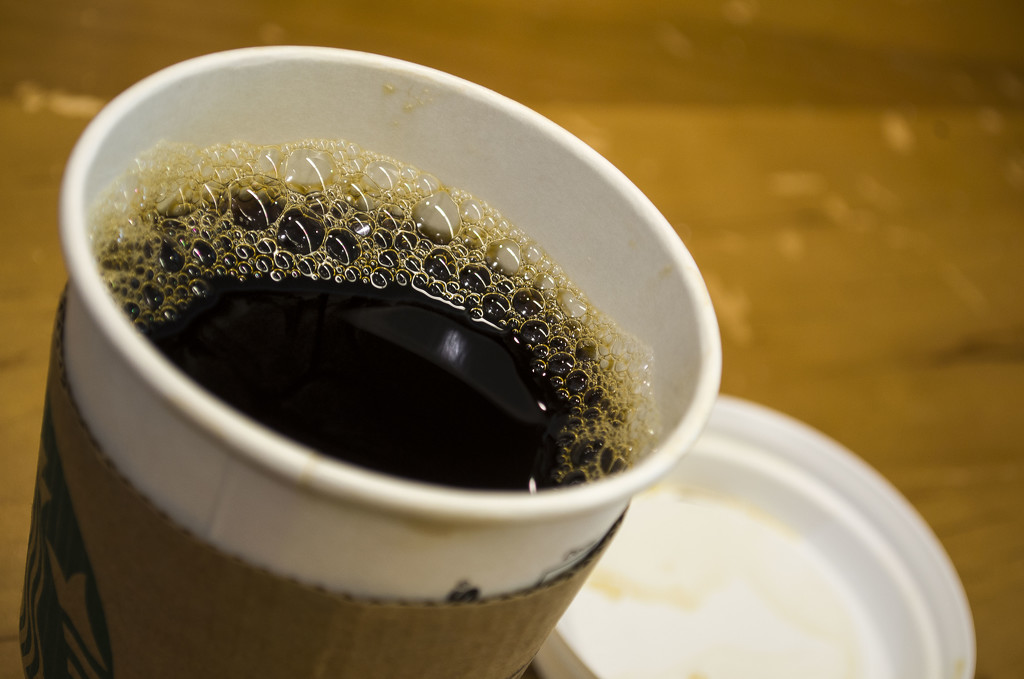 Hot, black coffee ... my beverage of choice. by ggshearron