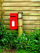 3rd Apr 2016 - A rural postbox...