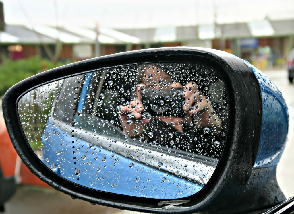 Rain and a Selfie. by wendyfrost