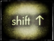 7th Apr 2016 - It says "shift" people!!!