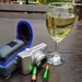 New camera and first outdoors wine. by denidouble