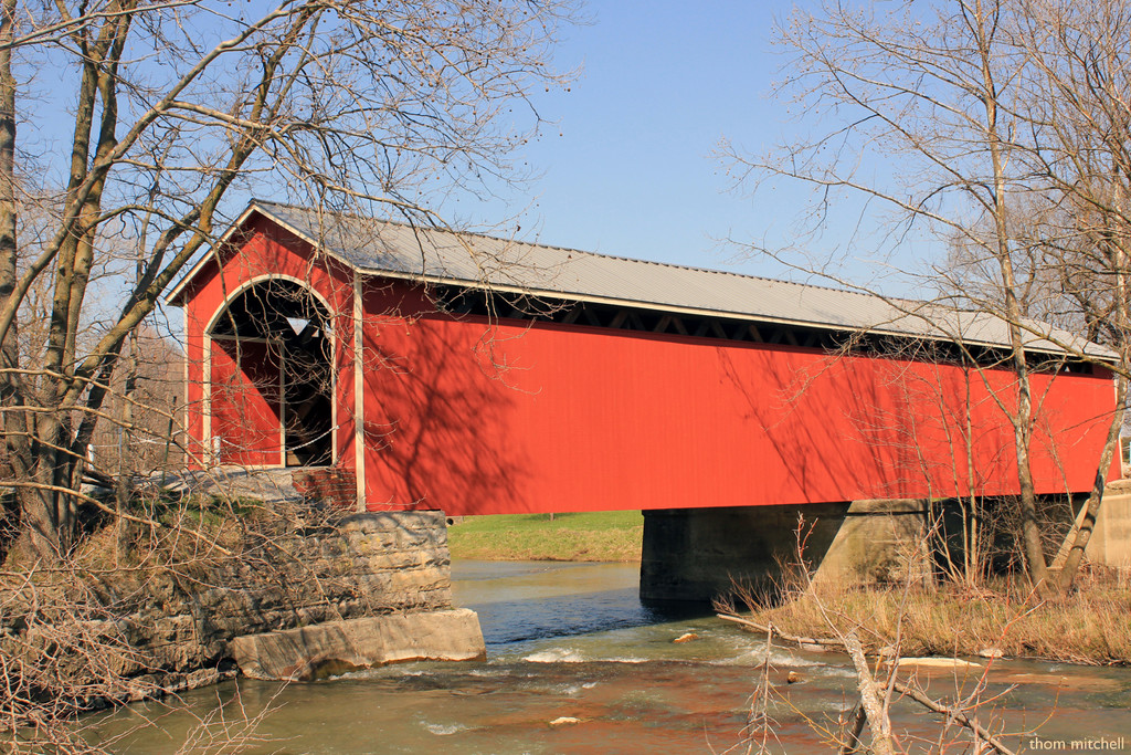 Mull covered bridge (1851) by rhoing