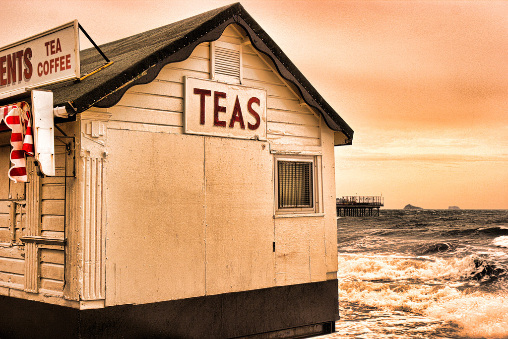 Tea Hut on the Beach by cookingkaren
