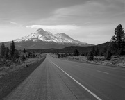 11th Apr 2016 - Lonely road north from Mt Shasta