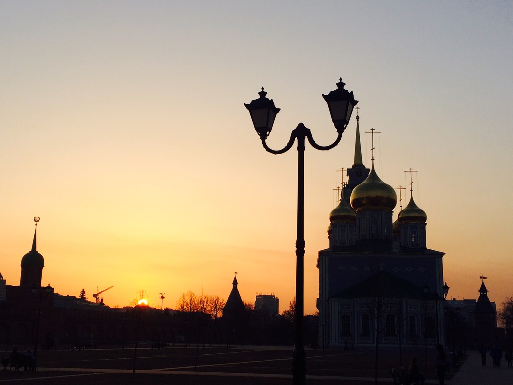 Sunset At Tula's Kremlin  by sarahabrahamse
