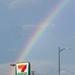 Rainbow over 7-11 by jaybutterfield