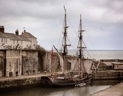 14th Apr 2016 - The Phoenix in Charlestown Harbour 