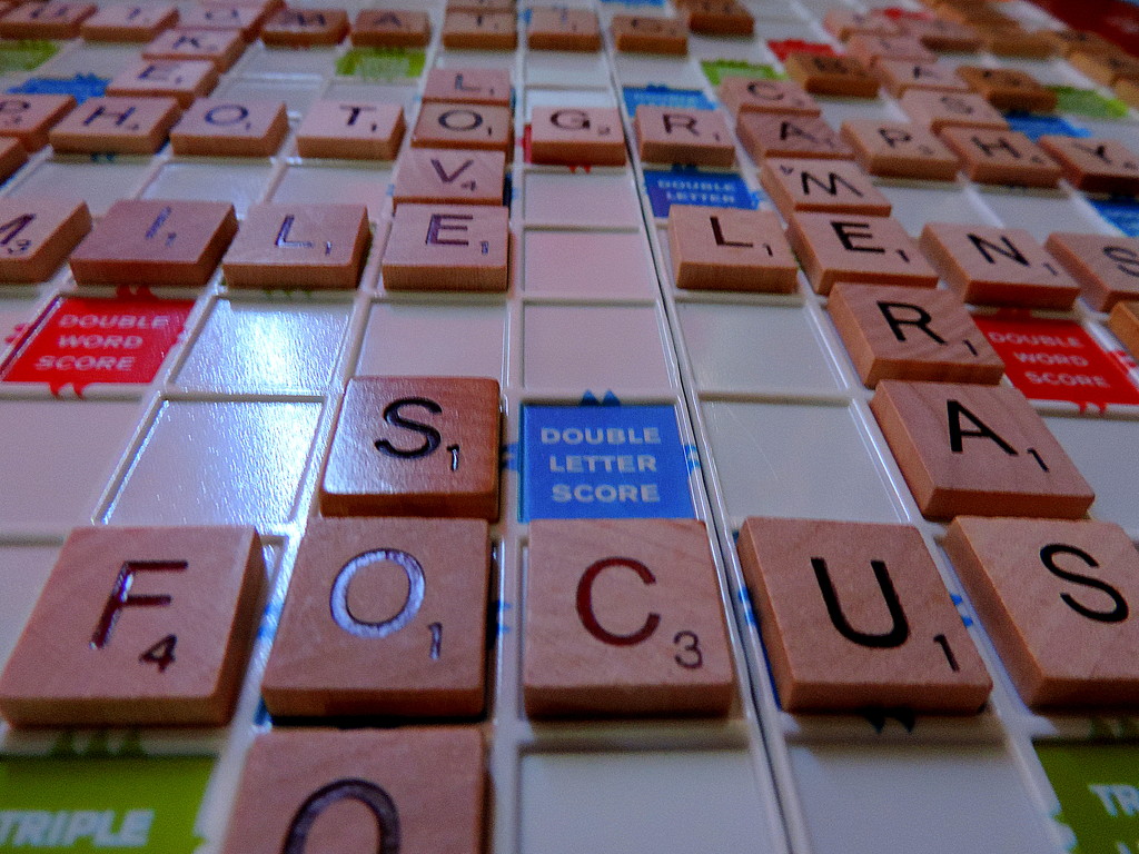 Focus on Scrabble by homeschoolmom