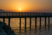 18th Apr 2016 - Limni Pier at sunset