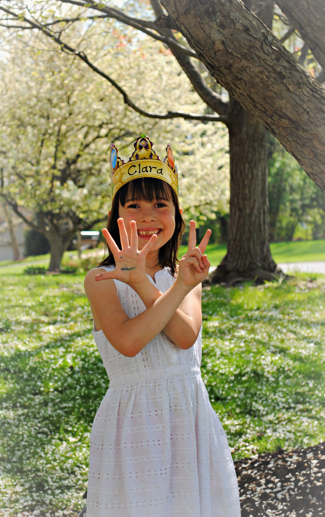 This Birthday Princess has Happy Hands by alophoto