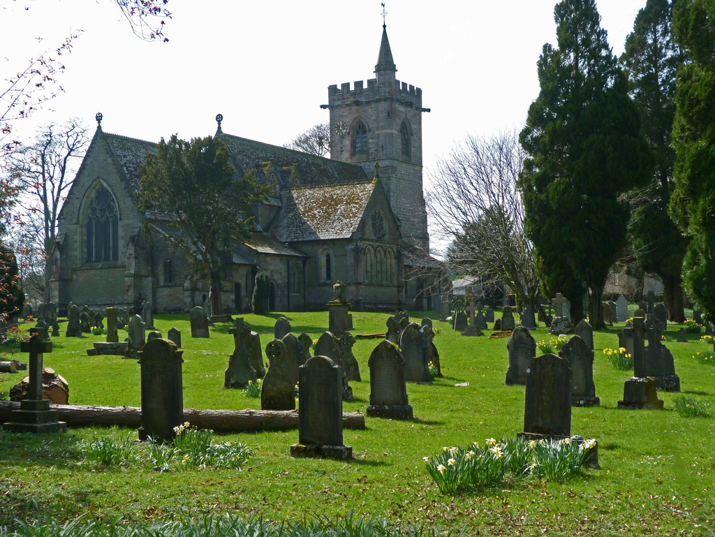 Back view of St Lawrance's Church Crosby Ravensworth by shirleybankfarm